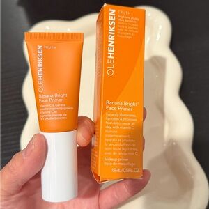 NIB Ole Henriksen BANANA BRIGHT FACE PRIMER 0.5 oz/15ml